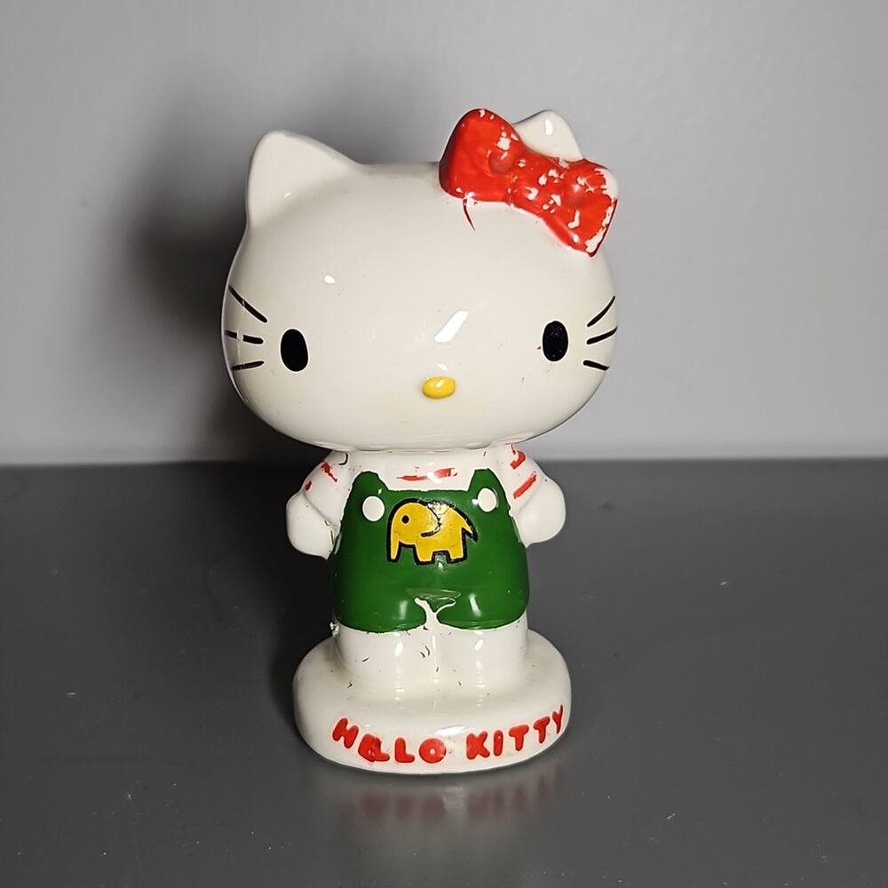 Vintage Hello Kitty Hand Painted Bank